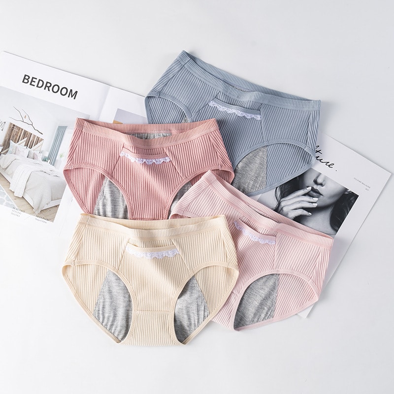 Culotte Menstruelle Femme Absorbante Anti-fuite - Confortable, Respirante, Réutilisable