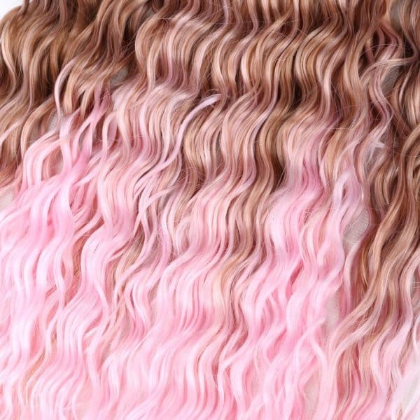 Perruque en fibres chimiques russes et européennes pour femmes – Image 2