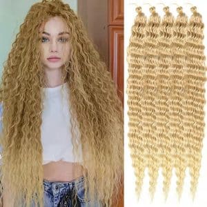 Perruque en fibres chimiques russes et européennes pour femmes