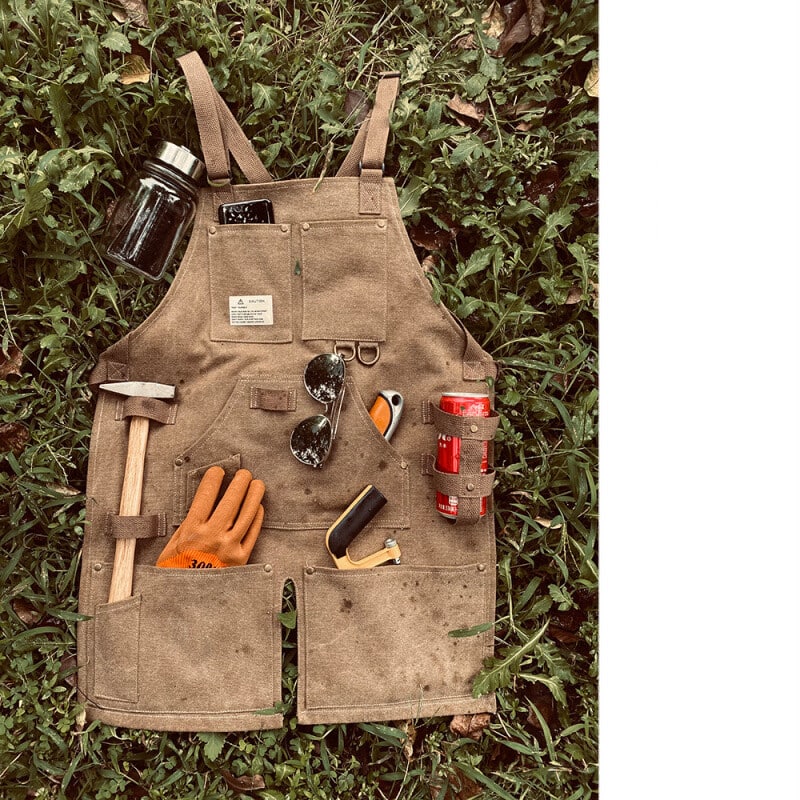 Tablier de travail résistant à l'usure. Tablier antisalissure pour hommes et femmes – Image 7