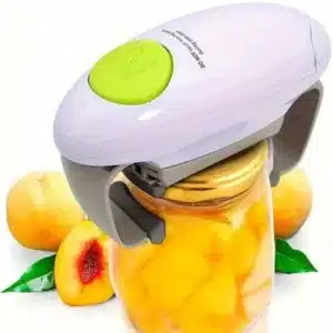 Ouvre-boîte électrique. Ouvre-bouteilles automatique. Ouvre-boîte de conserve