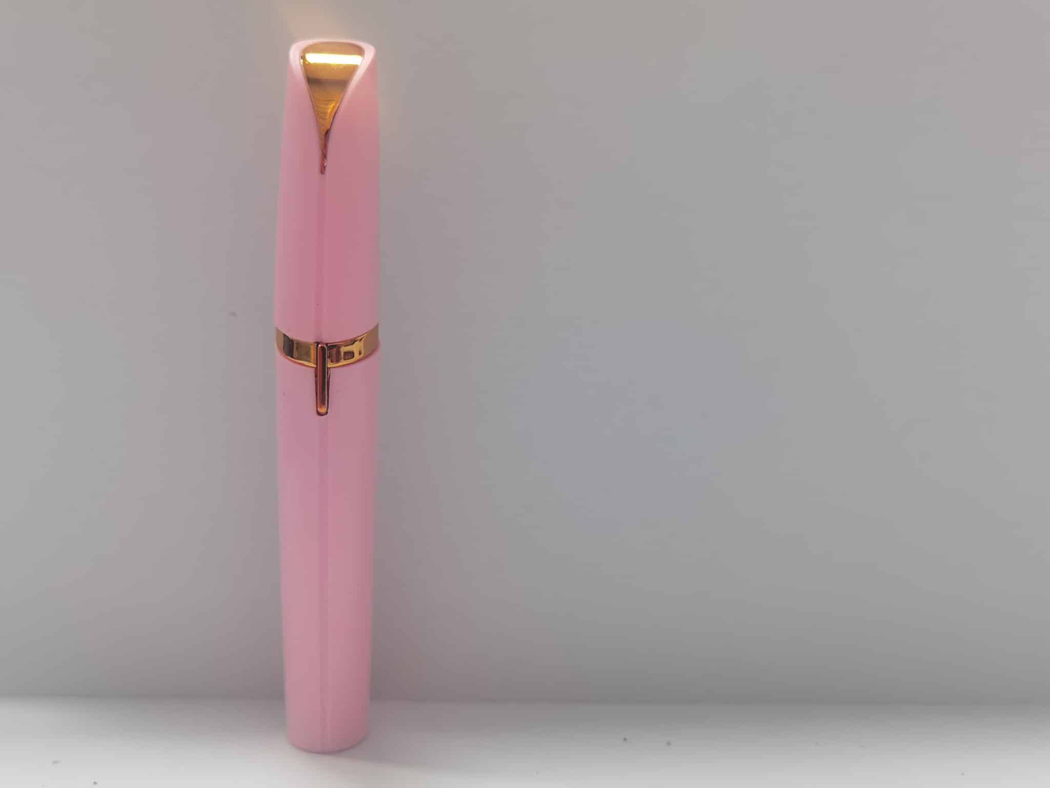 3 pièces/2/1. Epilateurs. Mini rasoirs de sourcils électriques USB. Rouge à lèvres. Stylo à sourcils. Rasoirs indolores avec lumière LED – Image 2