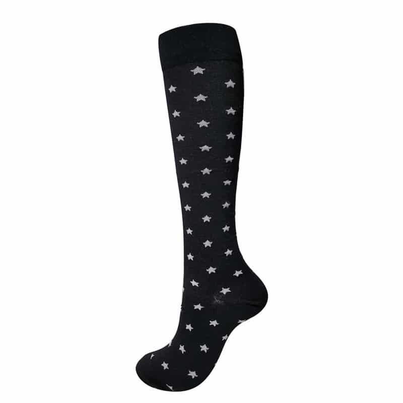 Chaussettes de compression sportive. Chaussettes de football. Chaussettes de compression à tube long à tube haut – Image 7