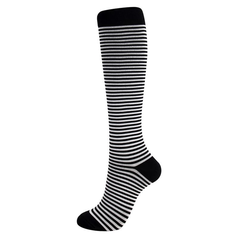 Chaussettes de compression sportive. Chaussettes de football. Chaussettes de compression à tube long à tube haut – Image 6