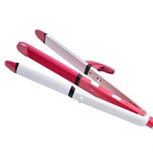 Lisseur à cheveux trois en un