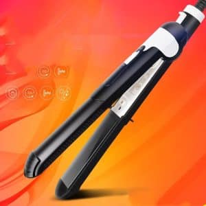 Lissage et curling à double usages. Attelle de lissage des chheveux. Fer à lisser