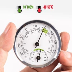 Mini thermomètre domestique. Thermomètre intérieur sec et humide