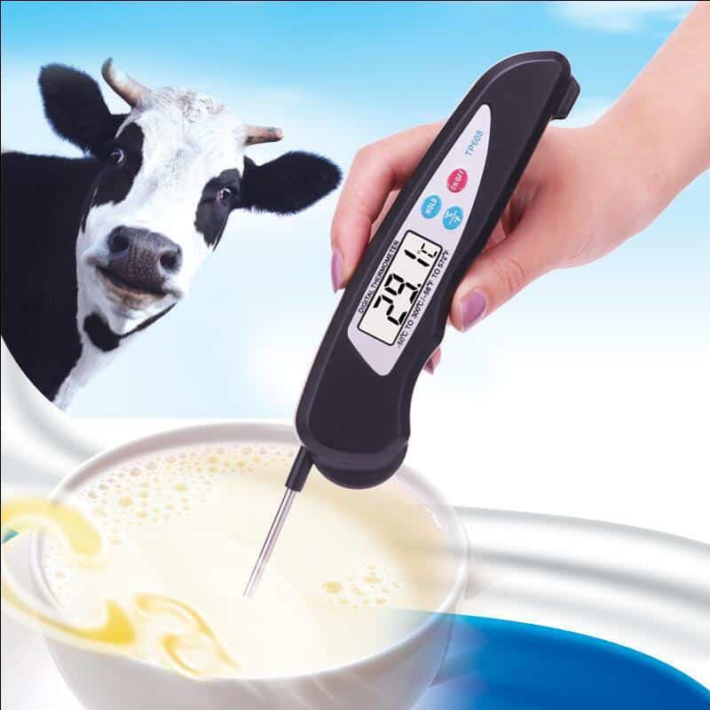 Thermomètre pour le lait et le thé. Thermomètre pour aliments