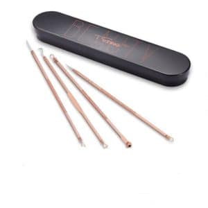 Aiguille d'acné à l'aiguille à point noir. Artefact aiguille acné cueillette acné beauté presser acné. Trousse d'outils