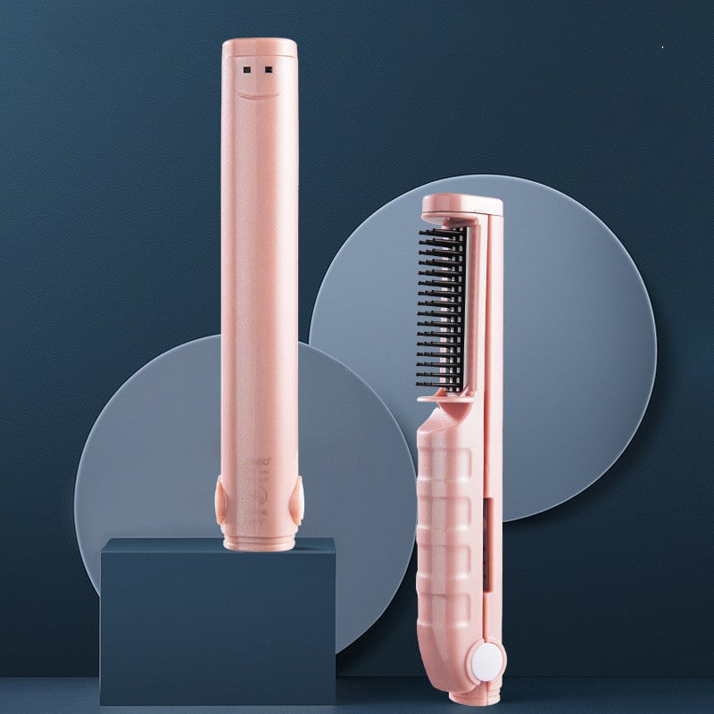 Peigne à lisser sans fil à doubles usages USB – Image 2