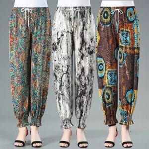 Pantalon femme taille haute