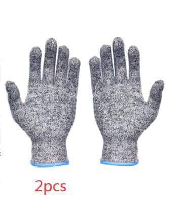 Une paire de gants anti-couteaux et anti-coupures. Gants résistants aux perforations et aux coupures pour hommes et femmes – Image 5