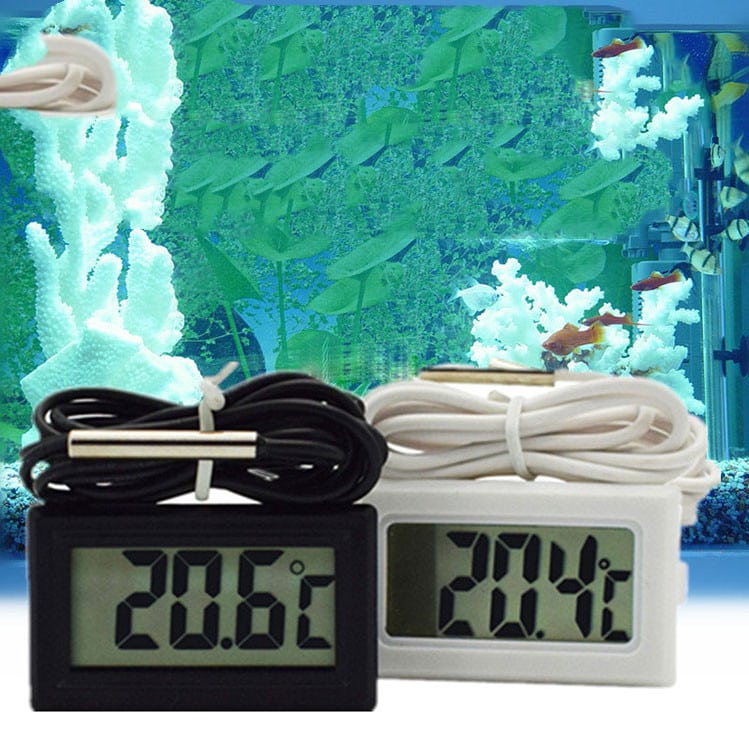 Thermomètre d'aquarium. Thermomètre électronique à cristaux liquides – Image 2