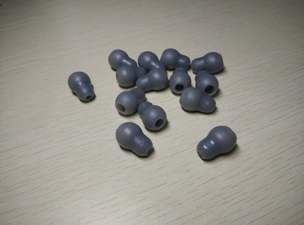 Une paire de bouchons d'oreilles de rechange pour stéthoscope