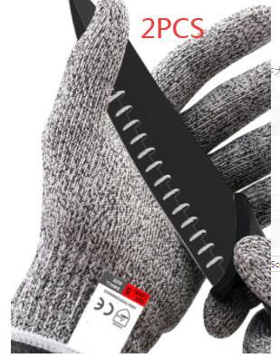 Une paire de gants anti-couteaux et anti-coupures. Gants résistants aux perforations et aux coupures pour hommes et femmes – Image 6