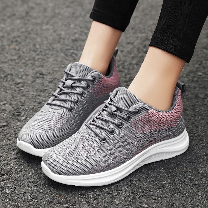 Baskets à lacets pour femmes. Chaussures de sport décontractées – Image 3