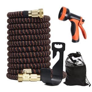 Pistolet de lavage de voiture à haute pression. Pistolet pour arroser le jardin