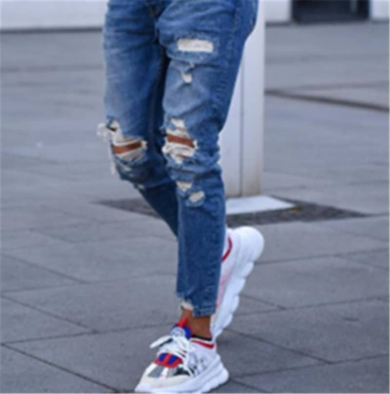 Jeans troués pour hommes – Image 4