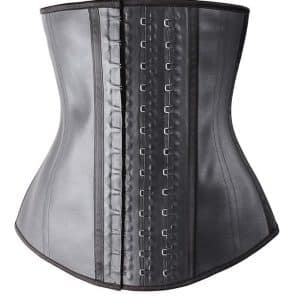 Ceinture ventrale en caoutchouc latex pour femmes. La ceinture ventrale réduit le ventre