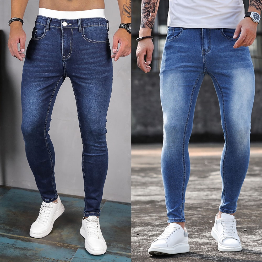 Jeans pour hommes à la mode – Image 2