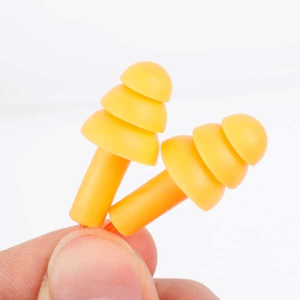 2 pièces. Bouchons d'oreilles anti-bruits pour le sommeil et la nage