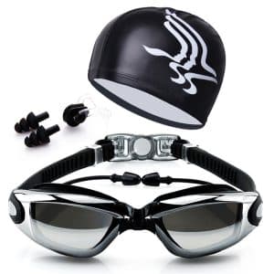Ensemble de lunettes de natation HD étanche anti-buée