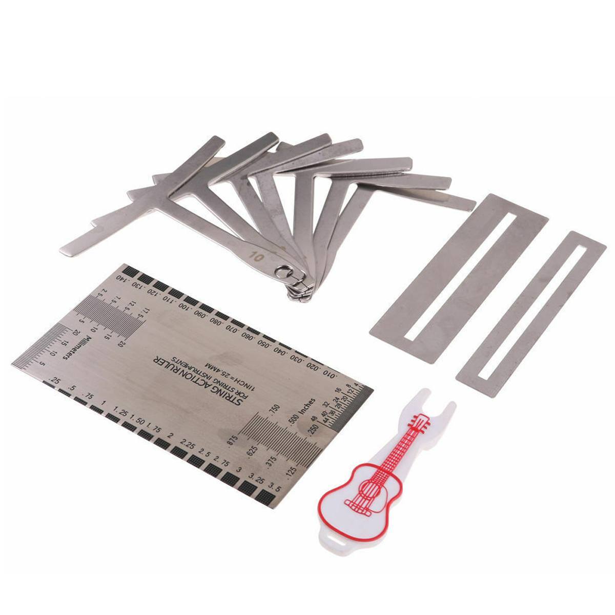 11 pièces. Outil de réparation de guitare 4 en 1 – Image 6