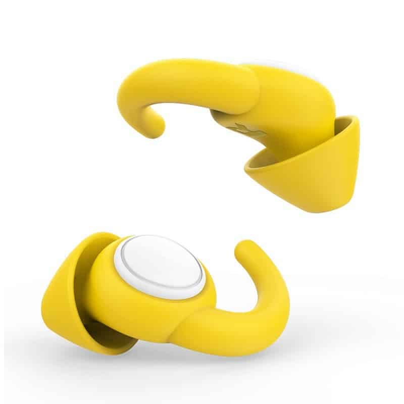 Une paire. Bouchons d'oreilles anti-bruits en silicone souple pour le sommeil – Image 3
