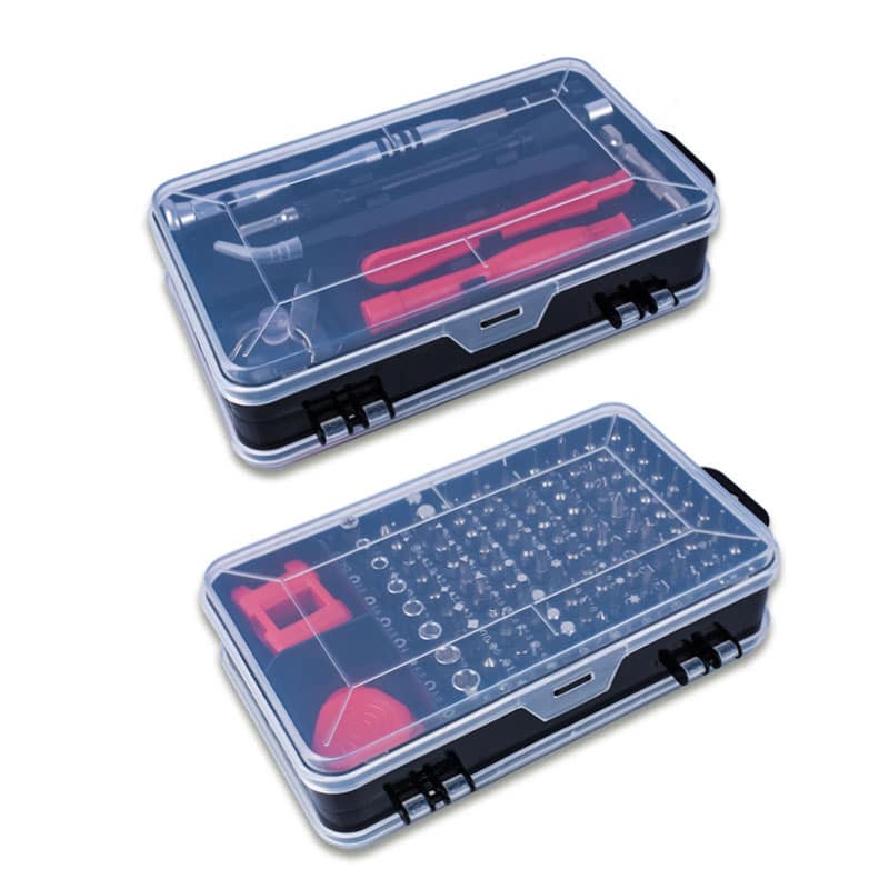 112 pièces. Outils de réparation de téléphones portables. Jeu de tournevis multifonctionnel 112 en 1 – Image 4