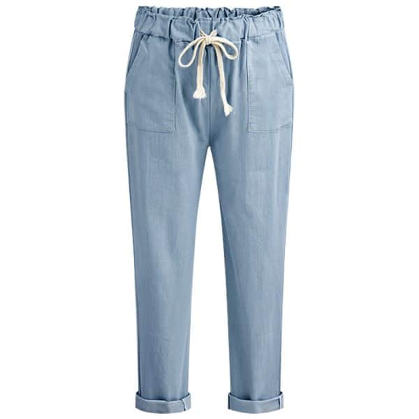 Pantalon ample à neuf points pour femmes – Image 6