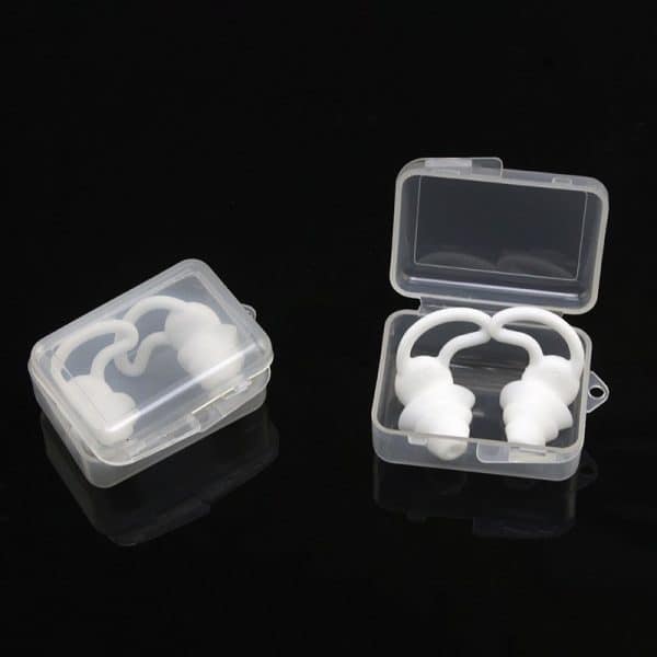 2 pièces. Bouchons d'oreilles anti-bruits en silicone douce – Image 6