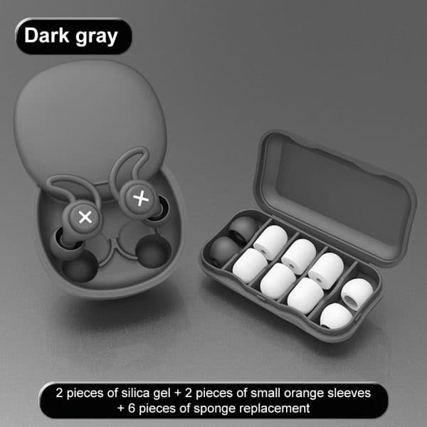 12 pièces. Bouchons d'oreilles anti-bruits en silicone pour hommes et femmes – Image 4