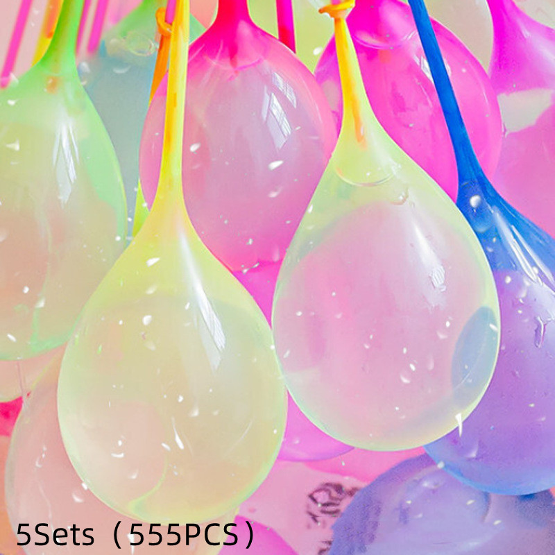 111 pièces. Ballons à eau fluorescents. Ballons rapides. Outil pour la décoration. Jouet pour enfants – Image 7