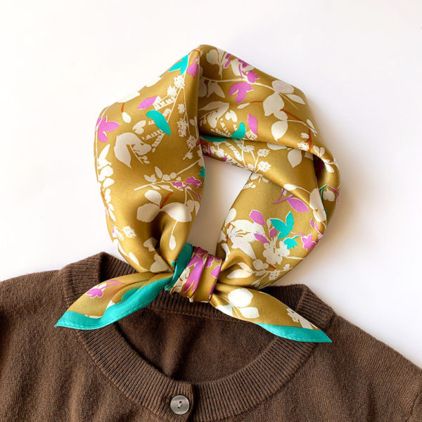 Foulard en soie à la mode pour femmes – Image 5