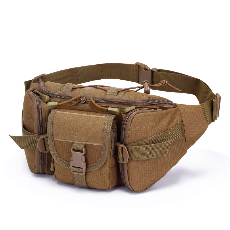 Sac De Poitrine Pêche à La Mouche Raprance - Kaki Réglable Pour Activités Plein Air, Multi-Poches