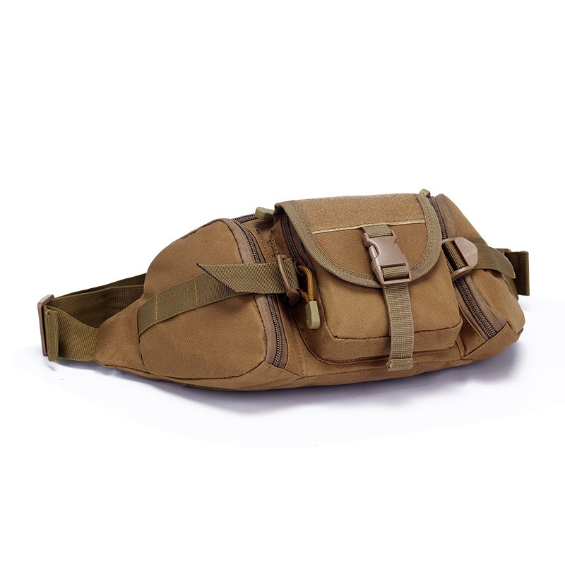 Sac De Poitrine SANON – Nylon Résistant à L’eau, Plusieurs Poches, Bandoulière Réglable – 22x14 Cm, Pour Randonnée Et Vélo