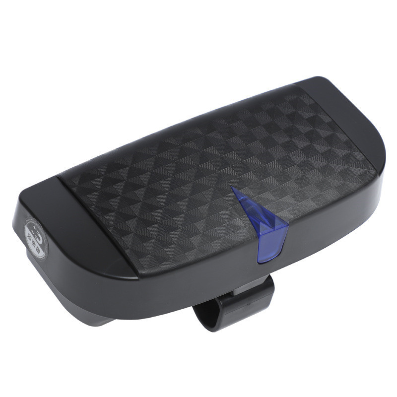 Étui à lunettes de voiture, pare-soleil de voiture créative