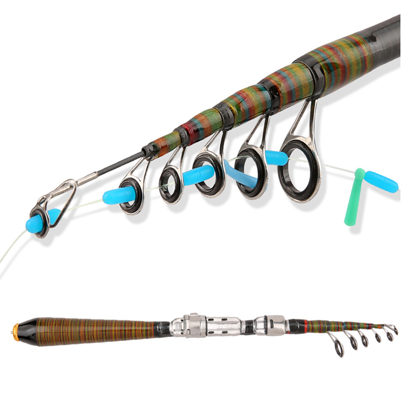 Canne One Bass 2 Pièces En Carbone 24T – Poignée Super Polymère – Pour Bar, Truite, Doré – Eau Douce Et Mer
