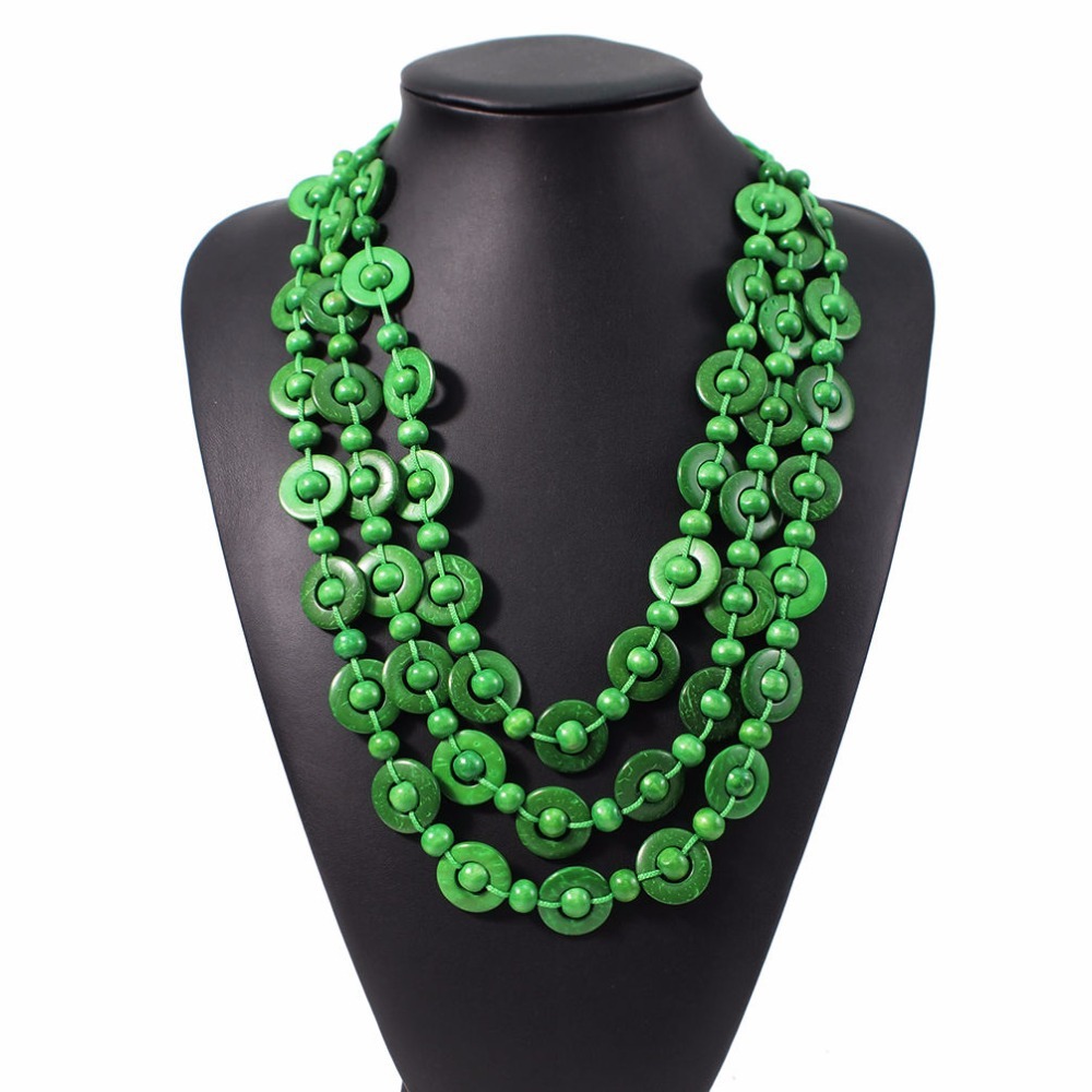 Collier multicouches de style ethnique pour femmes – Image 4