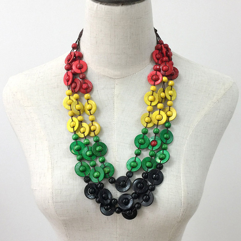 Collier multicouches de style ethnique pour femmes – Image 5