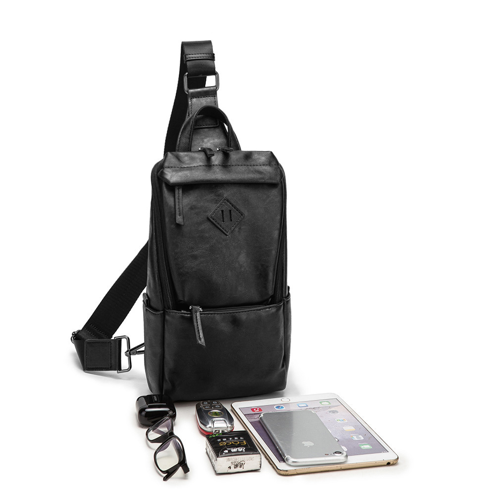 Sacs de poitrine en cuir pour hommes – Image 2