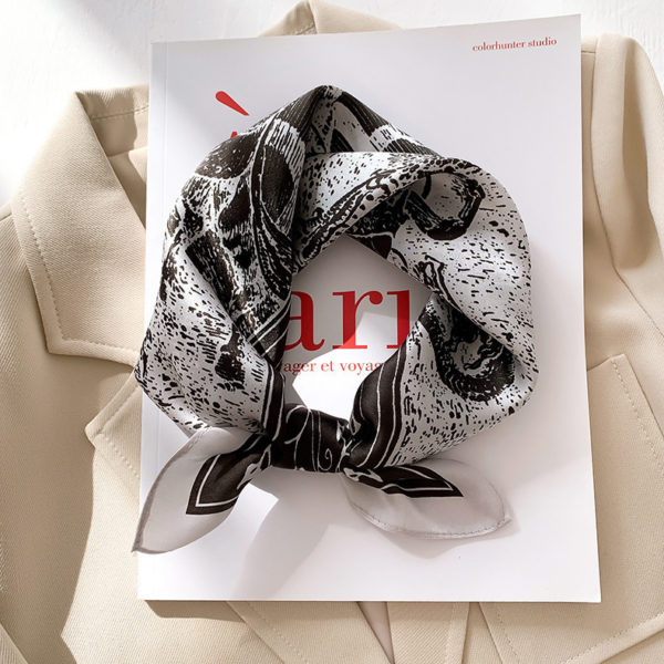 Foulard en soie à la mode pour femmes – Image 4