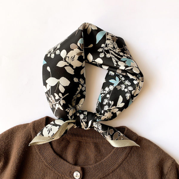 Foulard en soie à la mode pour femmes – Image 2