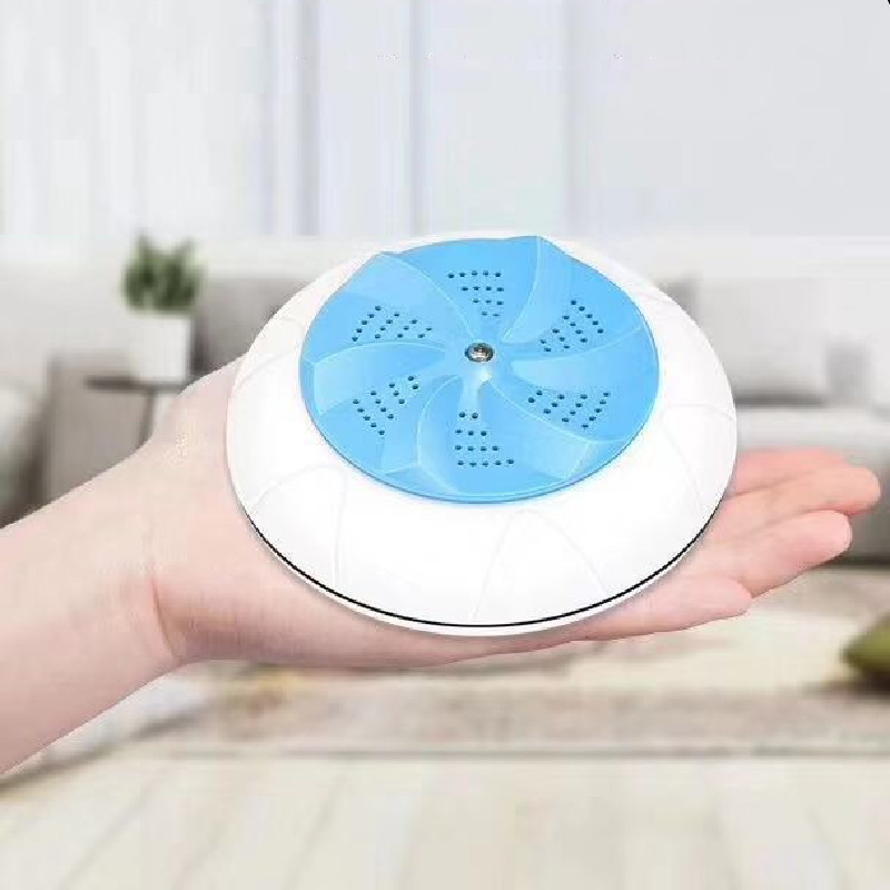 Okuyonic Mini Machine à Laver Turbo Ultrasons Portable - Petite Machine à Laver USB Pour Voyage Et Bureau