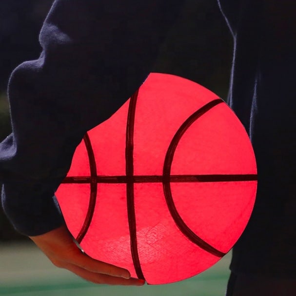 Ballon de basket à LED éclairé – Image 2