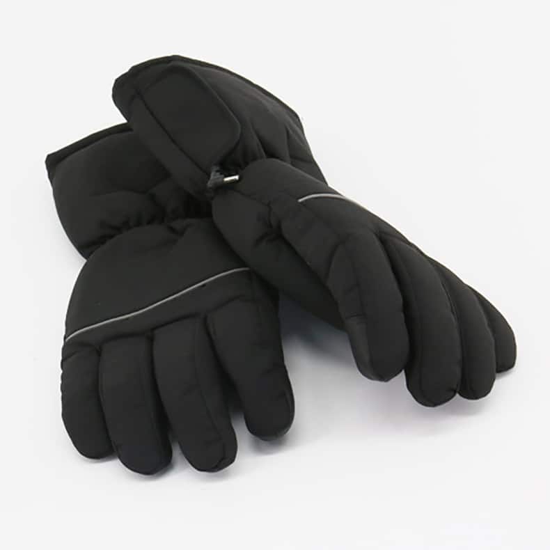 Gants Chauffants Rechargeables 5 Doigts - 3 Niveaux De Température, Batterie 2000 MAh, USB-C (homme/femme)