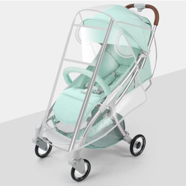 Housse de pluie et pare-brise de poussette pour bébé – Image 4