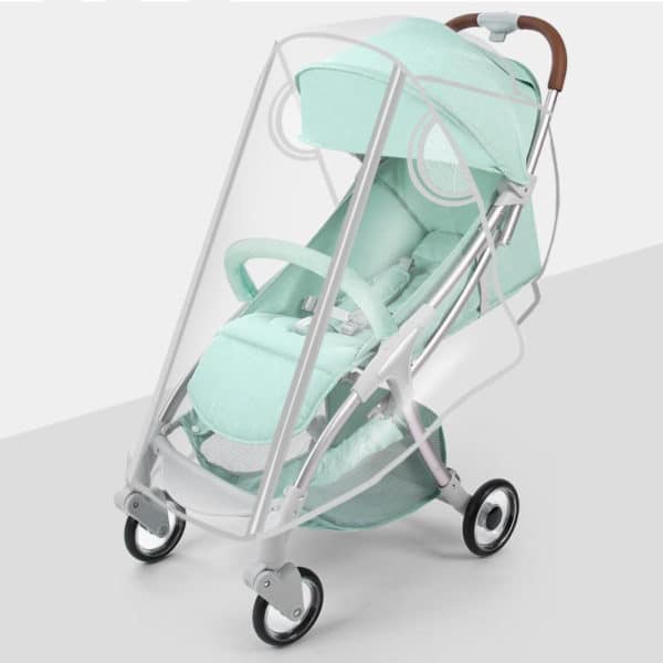 Housse de pluie et pare-brise de poussette pour bébé – Image 3