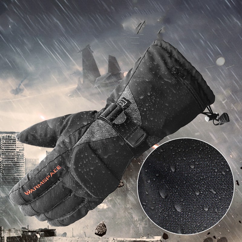 2 pièces. Gants chauffants électriques pour écran tactile et chauffage par thermostat de batterie n° 5 pour hommes et femmes – Image 3