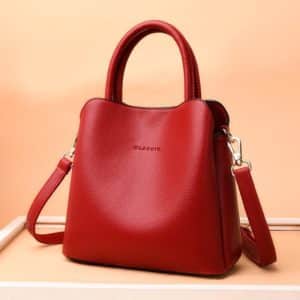 Sac à main en cuir souple pour femmes